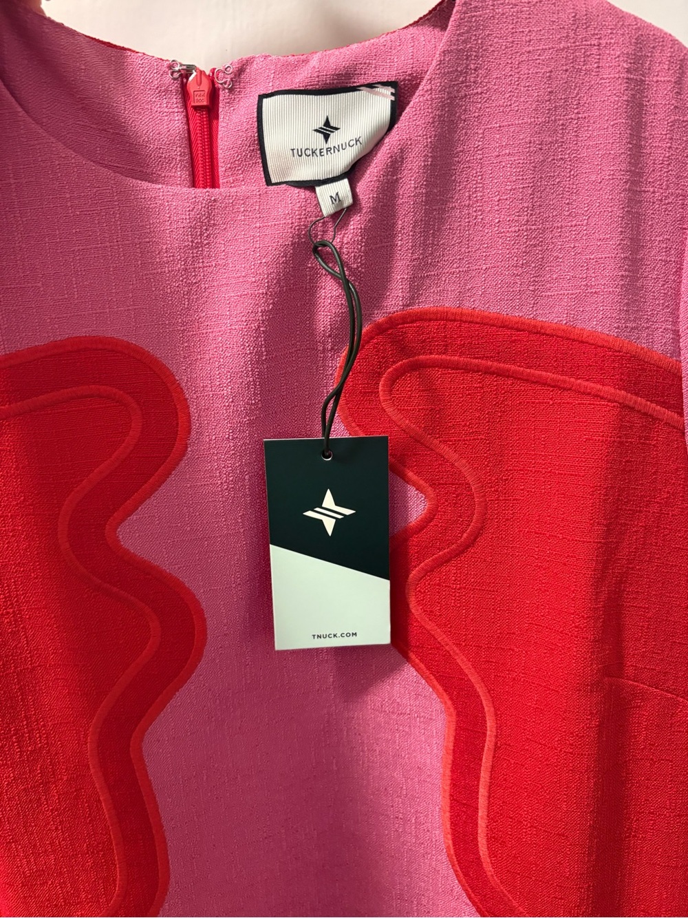 TUCKERNUCK
The Charlotte Dress - Hot Pink and Red - Picture 7 of 11